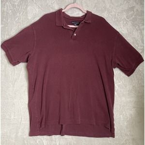 Cambridge Classics Men 100% Cotton Short Sleeve Pullover Polo Shirt Size XL